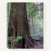 Reusachtige bosconifeerboom notitieboek (Voorkant)