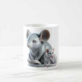 “Reusachtige Muis & Kleine Kat Koffiemok