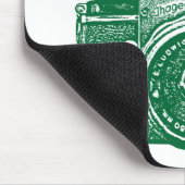 Reusachtige Oost-Duitse Camera - Bosgroen Muismat (Hoek)