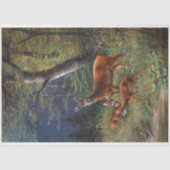  reusachtige textuur deer ontkoppeling tissuepapier (Voorkant)