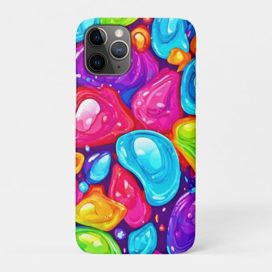 Reusachtige Tranen: Levendig Kunststijl Case-Mate iPhone Case (Achterkant)