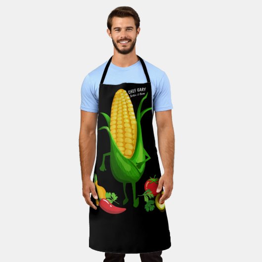 Reut oor van gepersonaliseerde keuken voor het ber schort (Gedragen)