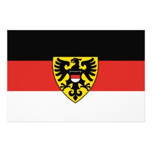 Reutlingen stads vlag Duitsland symbool embleem wa Foto Afdruk