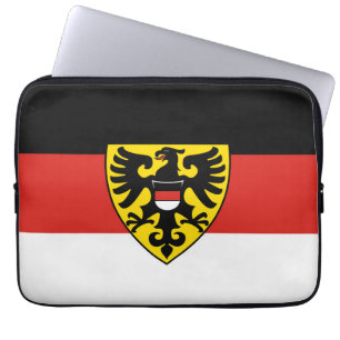 Reutlingen stadsvlag Duitsland symbool embleem wap Laptop Sleeve