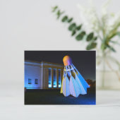 Reuze Blauwe Shuttle, de Stad van Kansas, Missouri Briefkaart (Staand voorkant)