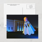 Reuze Blauwe Shuttle, de Stad van Kansas, Missouri Briefkaart (Voorkant / Achterkant)