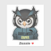 Reuze de Owl Sticker (Vel)