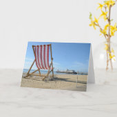 REUZE DECKCHAIR, HET STRAND VAN BOURNEMOUTH, KAART (Gele Bloem)