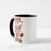 Reuze Grappige Giraffe Koffiemok Mok (Voorkant links)
