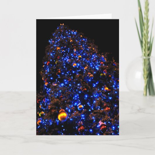 Reuze Kerstmis Feestdagen Kaart (Voorkant)