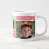 Reuze koffiemok met fotocollege 'Beste moeder ter Grote Koffiekop (Rechts)
