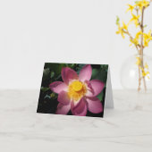 Reuze Lelie Notecard Kaart (Gele Bloem)