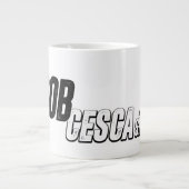 Reuze mok Bob Cesca Show Logo (Voorkant)