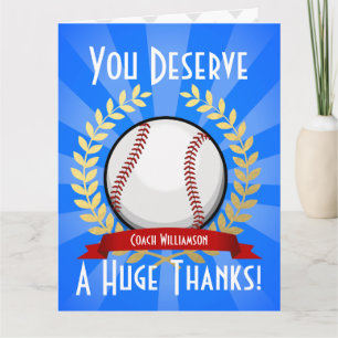 Reuzebasebalcoach Bedankt