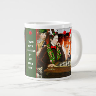 Reuzekeramiek Koffiemok voor Schakers als Cadeau m Grote Koffiekop