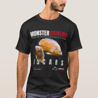 Reuzen Cichliden Oscar Vis Roofdier Aquarium T-shirt