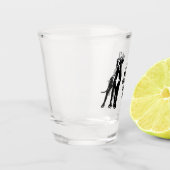 Reuzen Dane Koppel Shotglas Shot Glas (Links)