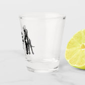 Reuzen Dane Koppel Shotglas Shot Glas (Rechts)