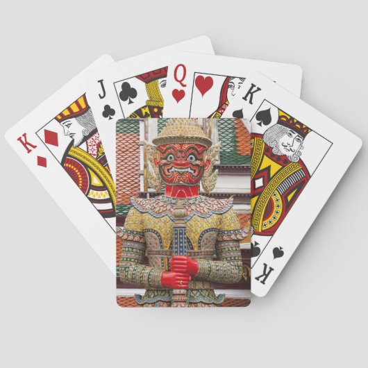 Reuzen Demon Suryapop Bewakers Pokerkaarten (Achterkant)