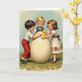 Reuzen Eierontdekkingsverhaalboekkaart Kaart (Gele Bloem)