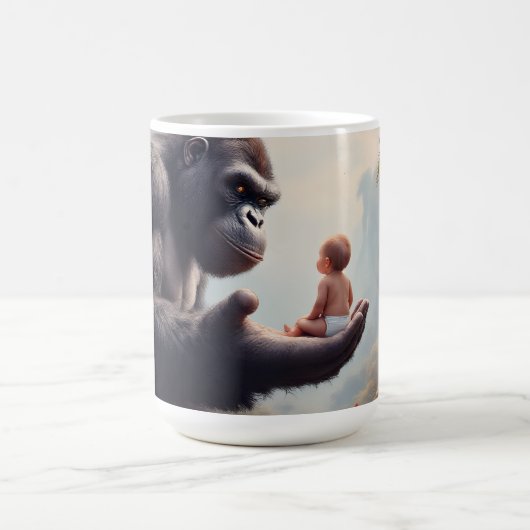 Reuzen Gorilla Liefde Koffiemok (Center)