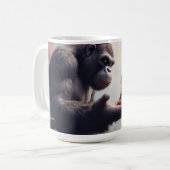 Reuzen Gorilla Liefde Koffiemok (Voorkant links)
