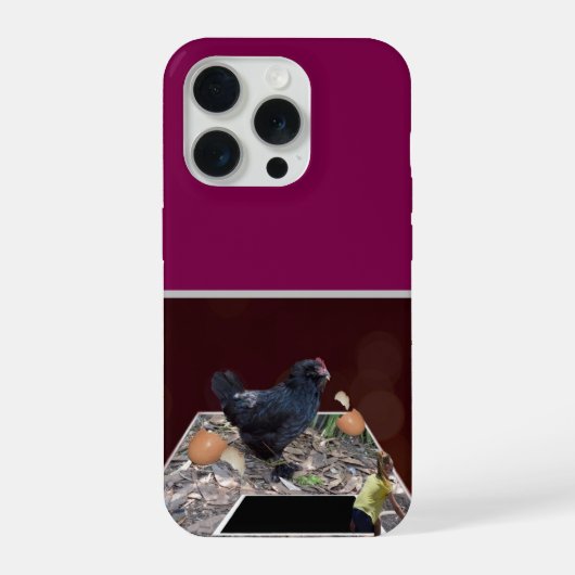 Reuzen Kip Ei Eter, iPhone Hoesje (Achterkant)