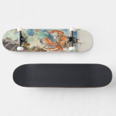 Reuzen Krab Eiland Dorp Persoonlijk Skateboard (Horizontaal)