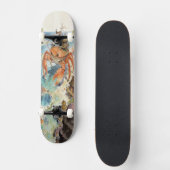 Reuzen Krab Eiland Dorp Persoonlijk Skateboard (Voorkant)