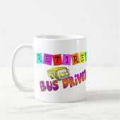 Reuzen met buschauffeur in ruste koffiemok (Links)