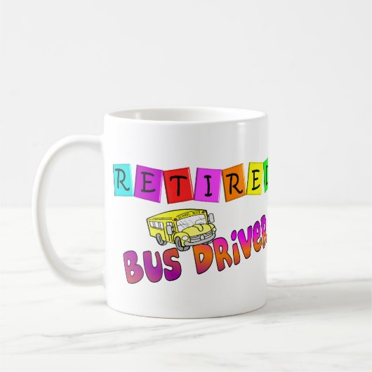 Reuzen met buschauffeur in ruste koffiemok (Links)