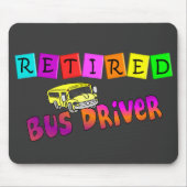 Reuzen met buschauffeur in ruste muismat (Voorkant)