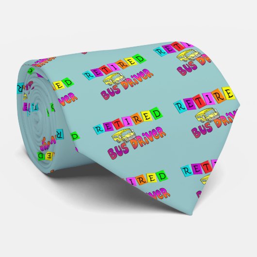 Reuzen met buschauffeur in ruste stropdas (Opgerold)