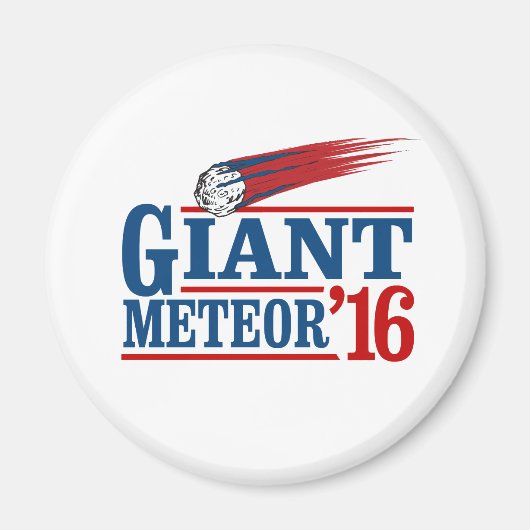 Reuzen Meteor 2016 Magneet (Voorkant)