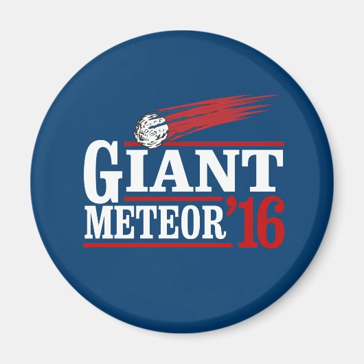 Reuzen Meteor 2016 Magneet (Voorkant)