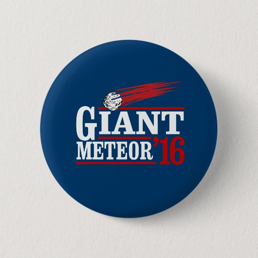 Reuzen Meteor 2016 Ronde Button 5,7 Cm (Voorkant)