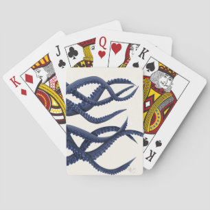Reuzen Octopus Tentakels Pokerkaarten