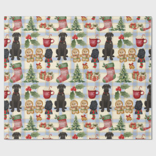 Reuzen Schnauzer Kerst Inpakpapier