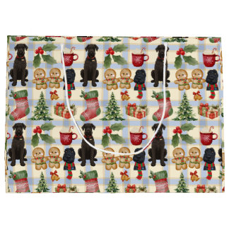 Reuzen Schnauzer Kerstcadeautas Groot Cadeauzakje