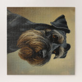 Reuzen Schnauzer Legpuzzel (Horizontaal)