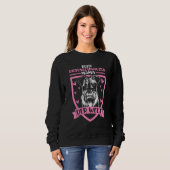 Reuzen Schnauzer Mama Trui (Voorkant volledig)
