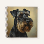 Reuzen schnauzer notitieboek (Voorkant)