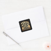 Reuzen Skeletale Kaiju Monster Sticker voor op de  (Envelop)