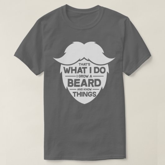 Reuzenbaard baard 8 t-shirt (Design voorkant)