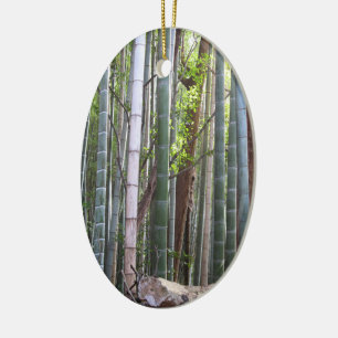 Reuzenbamboobos, Sagano, Kyoto, Japan Keramisch Ornament