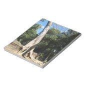 Reuzenbanyanboom ... Ta Prohm-tempel, Cambodja Notitieblok (Linkerzijde)