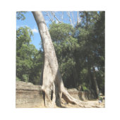 Reuzenbanyanboom ... Ta Prohm-tempel, Cambodja Notitieblok (Voorkant)