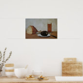 Reuzenbier en radijs - Albert Anker Poster (Keuken)