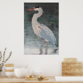 Reuzenblauwe hert poster (Keuken)