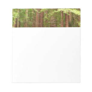 Reuzenbomen in Muir Woods National Monument Notitieblok